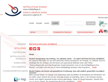 Tablet Screenshot of notfallpflege.ch